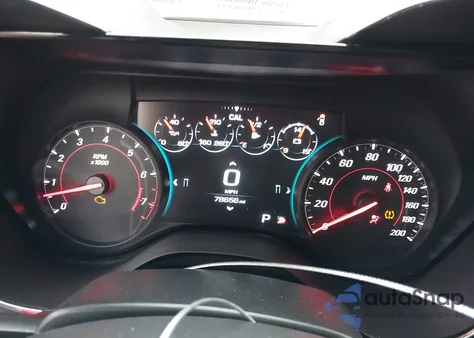 2017 Chevrolet Camaro 2Ss из США, поврежденный, VIN 1G1FH1R70H0159954